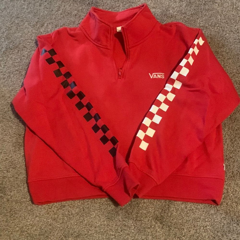 Vans crop top sweatshirt